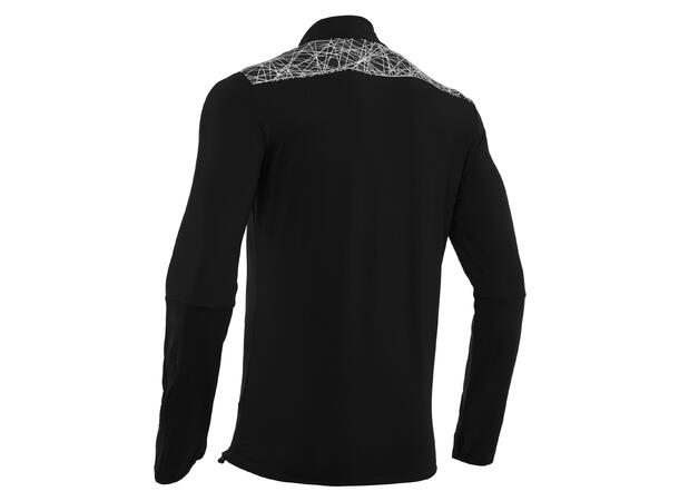 Tiber 1/4 Zip Top BLK/WHT XXL Stilren treningsgenser - Unisex 