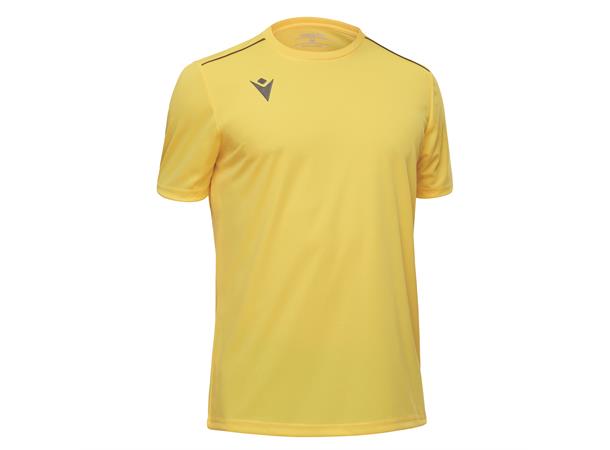 Rigel Hero Shirt SS YEL XS Teknisk trenings t-skjorte - Unisex 