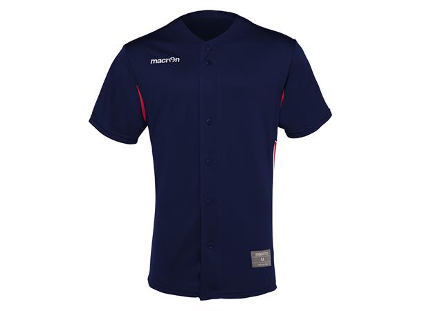 Defender Baseball Jersey NAV/RED M Enkel baseballdrakt 