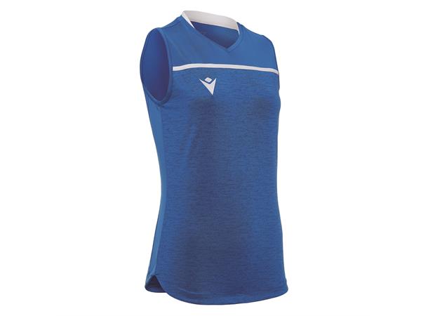 Thallium Shirt Woman SL ROY/WHT M Teknisk armløs volleyballdrakt for dame 