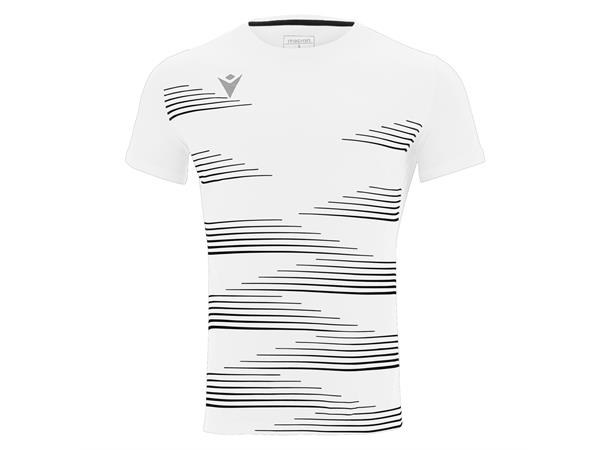 Ivan Shirt WHT/BLK S Teknisk løpe t-skjorte til herre 