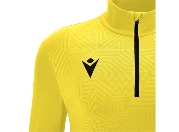 Fraser 1/4 Zip Top YEL/BLK XXS Teknisk treningsgenser - Unisex 