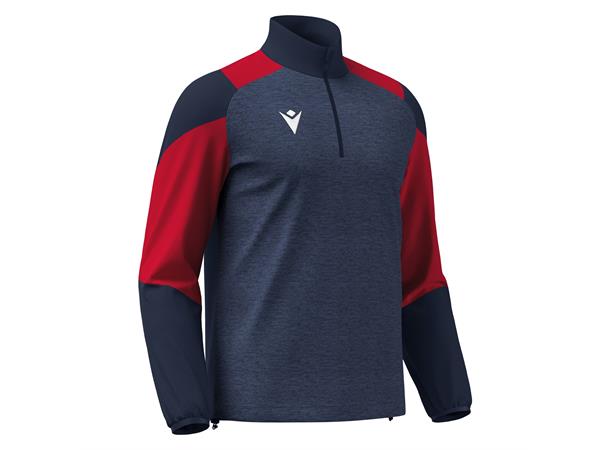 Cuzco Training 1/4 Zip Top NAV/RED 3XL Teknisk treningsgenser - Unisex 