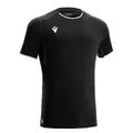 Rhodium Shirt BLK XS Teknisk spillerdrakt i ECO-tekstil